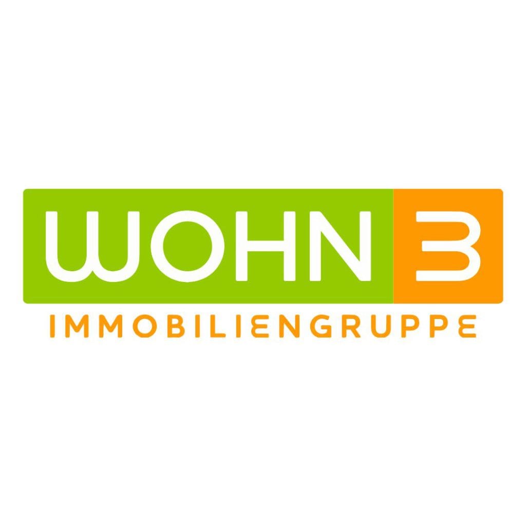 Logo der Wohn3 Immobiliengruppe